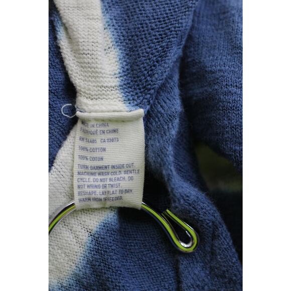 American Eagle blue white stripe open front cardigan womens XS‎ nautical coastal - Picture 4 of 5